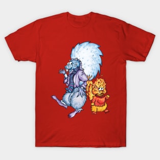 Wintery squirrel with sunny chipmunk T-Shirt